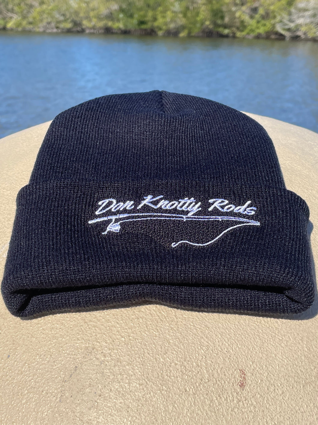 Don Knotty Rods cuffed beanie