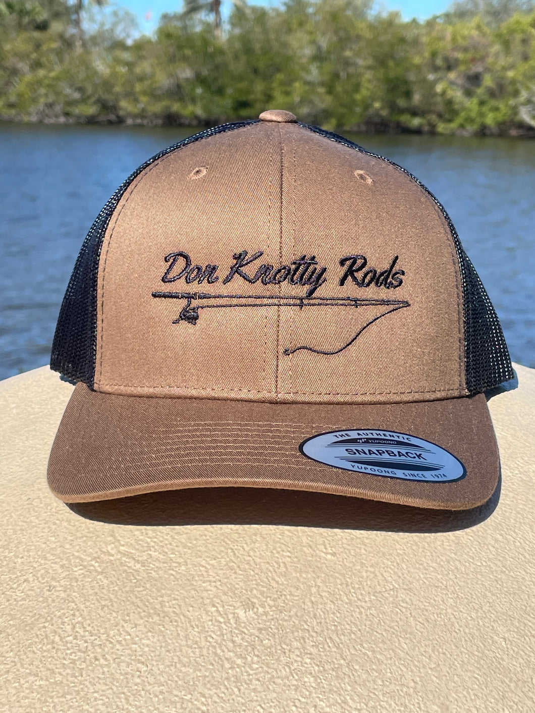 Don Knotty Rods Brown Classic Trucker Hat